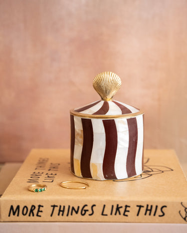 Handmade Circus Box Abby Burgundy - Things I Like Things I Love