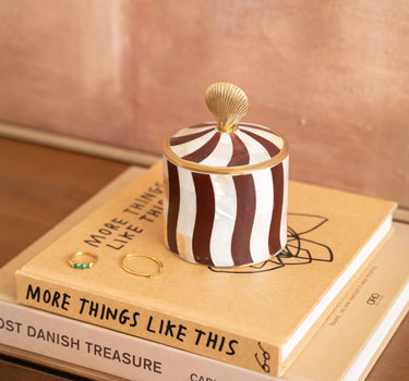 Handmade Circus Box Abby Burgundy - Things I Like Things I Love