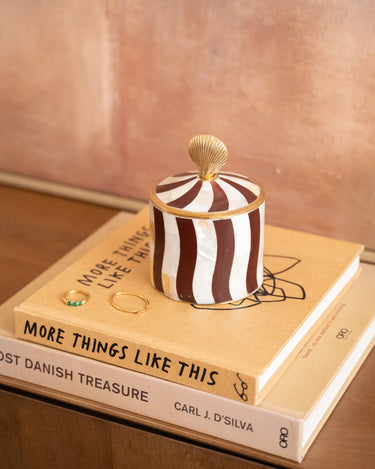 Handmade Circus Box Abby Burgundy - Things I Like Things I Love