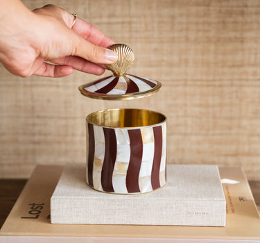 Handmade Circus Box Abby Burgundy - Things I Like Things I Love