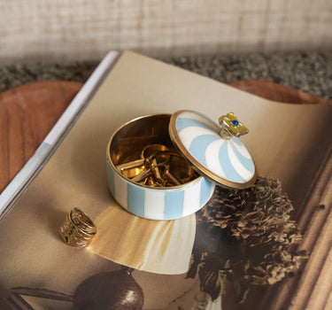 Handmade Circus Box Lou Blue - Things I Like Things I Love