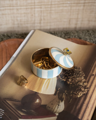 Handmade Circus Box Lou Blue - Things I Like Things I Love