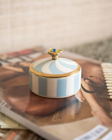 Handmade Circus Box Lou Blue - Things I Like Things I Love