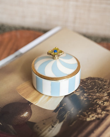 Handmade Circus Box Lou Blue - Things I Like Things I Love