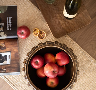 Handmade Deco Bowl Loopa Brown - Things I Like Things I Love