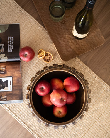 Handmade Deco Bowl Loopa Brown - Things I Like Things I Love