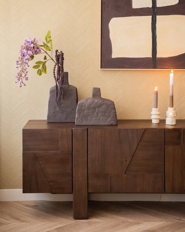 Handmade Deco Vase Castelao Brown - Things I Like Things I Love