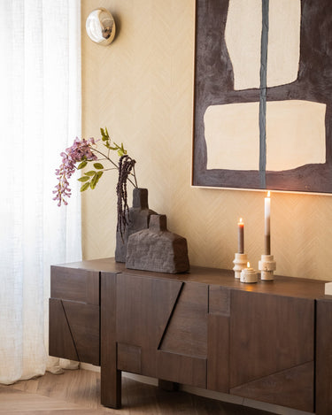 Handmade Deco Vase Castelao Brown - Things I Like Things I Love