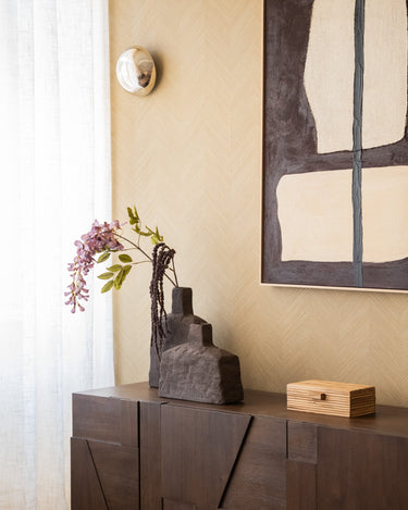 Handmade Deco Vase Castelao Brown - Things I Like Things I Love