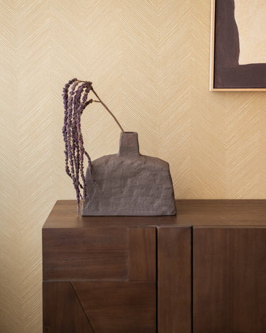 Handmade Deco Vase Castelao Brown - Things I Like Things I Love