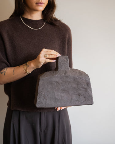 Handmade Deco Vase Castelao Brown - Things I Like Things I Love