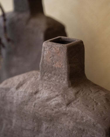 Handmade Deco Vase Castelao Brown - Things I Like Things I Love