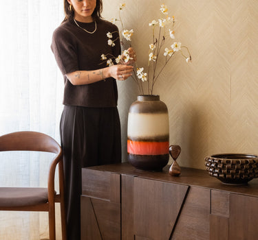 Handmade Deco Vase Rustic Sunset - Things I Like Things I Love