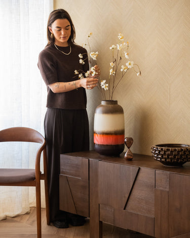 Handmade Deco Vase Rustic Sunset - Things I Like Things I Love