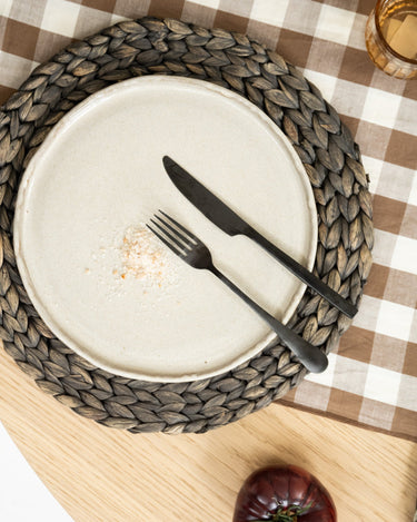 Handmade Dinner Plate Serpa Beige - Things I Like Things I Love