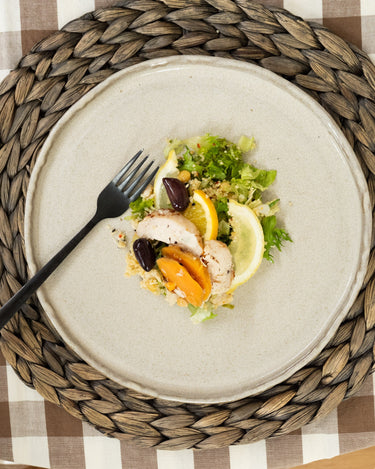 Handmade Dinner Plate Serpa Beige - Things I Like Things I Love