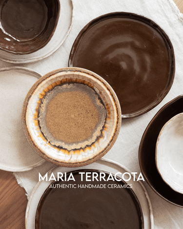 Handmade Dinner Plate Serpa Beige - Things I Like Things I Love