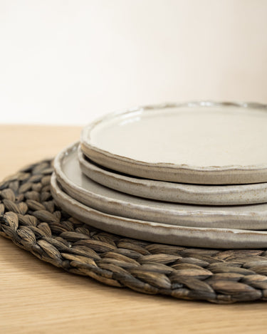 Handmade Dinner Plate Serpa Beige - Things I Like Things I Love