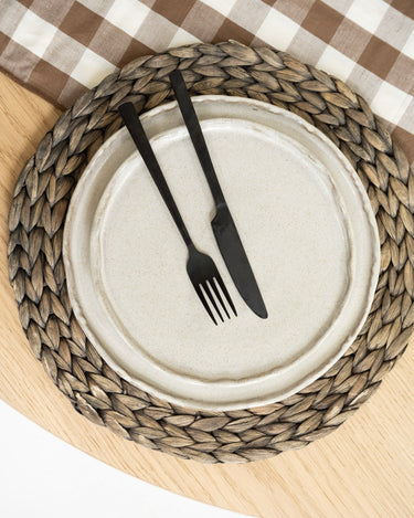 Handmade Dinner Plate Serpa Beige - Things I Like Things I Love