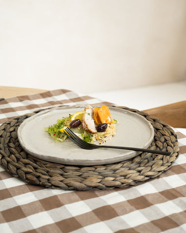 Handmade Dinner Plate Serpa Beige - Things I Like Things I Love