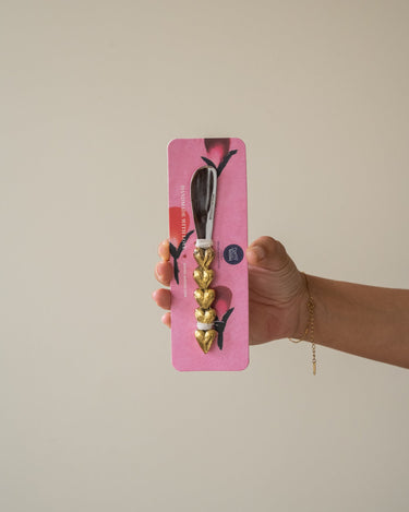 Handmade Holly Heart Butter Knife - Things I Like Things I Love