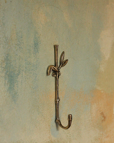 Handmade Hook Bamboo Twig Brass - Things I Like Things I Love