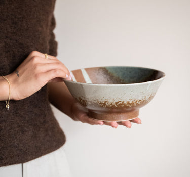 Handmade Japanese Bowl Aka - Cha - Things I Like Things I Love