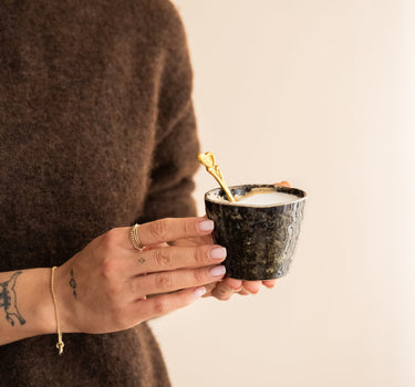 Handmade Japanese Cappuccino Mug Shin - Things I Like Things I Love