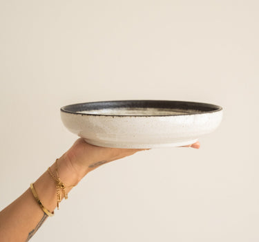 Handmade Japanese Deep Dinner Plate Asashio - Things I Like Things I Love