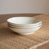 Handmade Japanese Deep Dinner Plate Shirogesho - Things I Like Things I Love