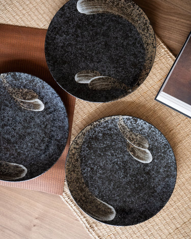 Handmade Japanese Dinner Plate Arahake - Things I Like Things I Love