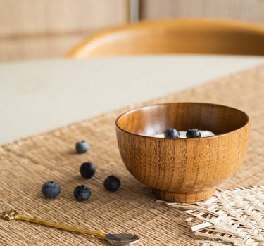 Handmade Japanese Lacquerware Wooden Bowl - Things I Like Things I Love