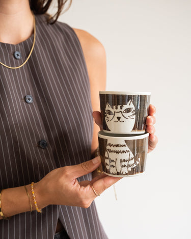 Handmade Japanese Mug Cat - Things I Like Things I Love
