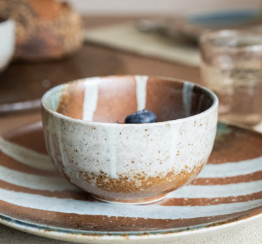 Handmade Japanese Small Bowl Aka - Cha - Things I Like Things I Love