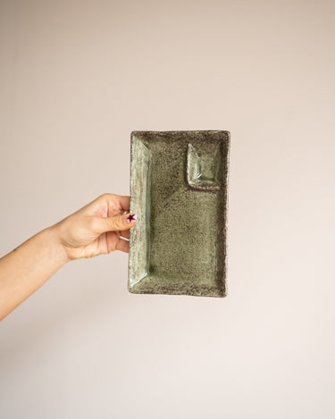 Handmade Japanese Yamasan Divided Plate - Things I Like Things I Love