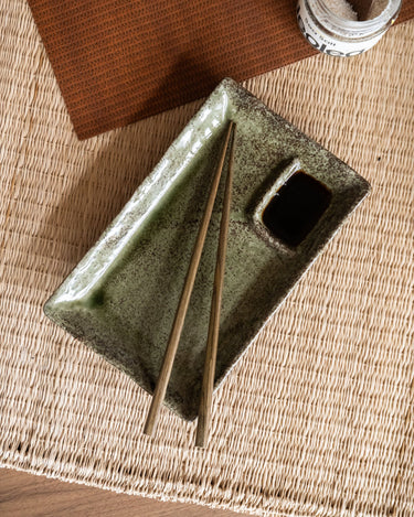 Handmade Japanese Yamasan Divided Plate - Things I Like Things I Love