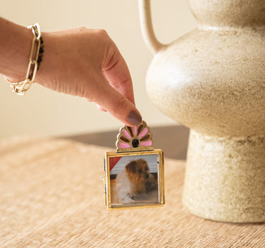 Handmade Mini Frame Rosie Roset Peach - Things I Like Things I Love