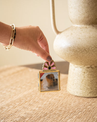 Handmade Mini Frame Rosie Roset Peach - Things I Like Things I Love