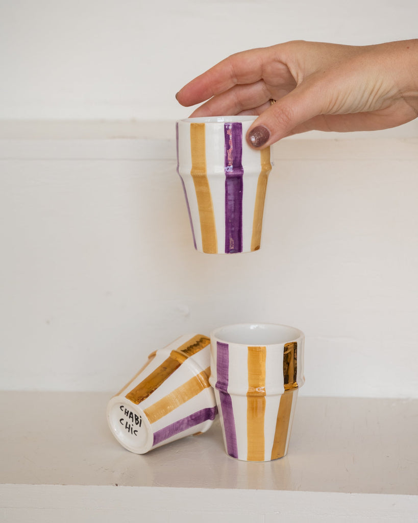 Handmade Mug Medium Ourika Lila Ceramic - Things I Like Things I Love