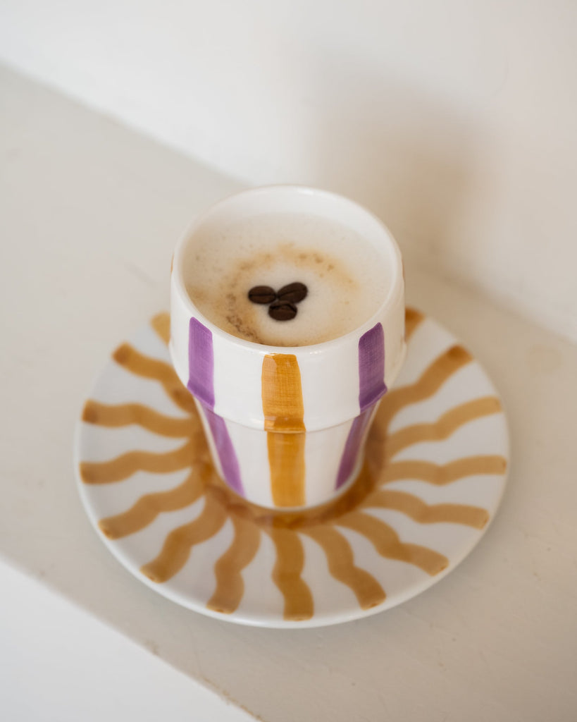 Handmade Mug Medium Ourika Lila Ceramic - Things I Like Things I Love