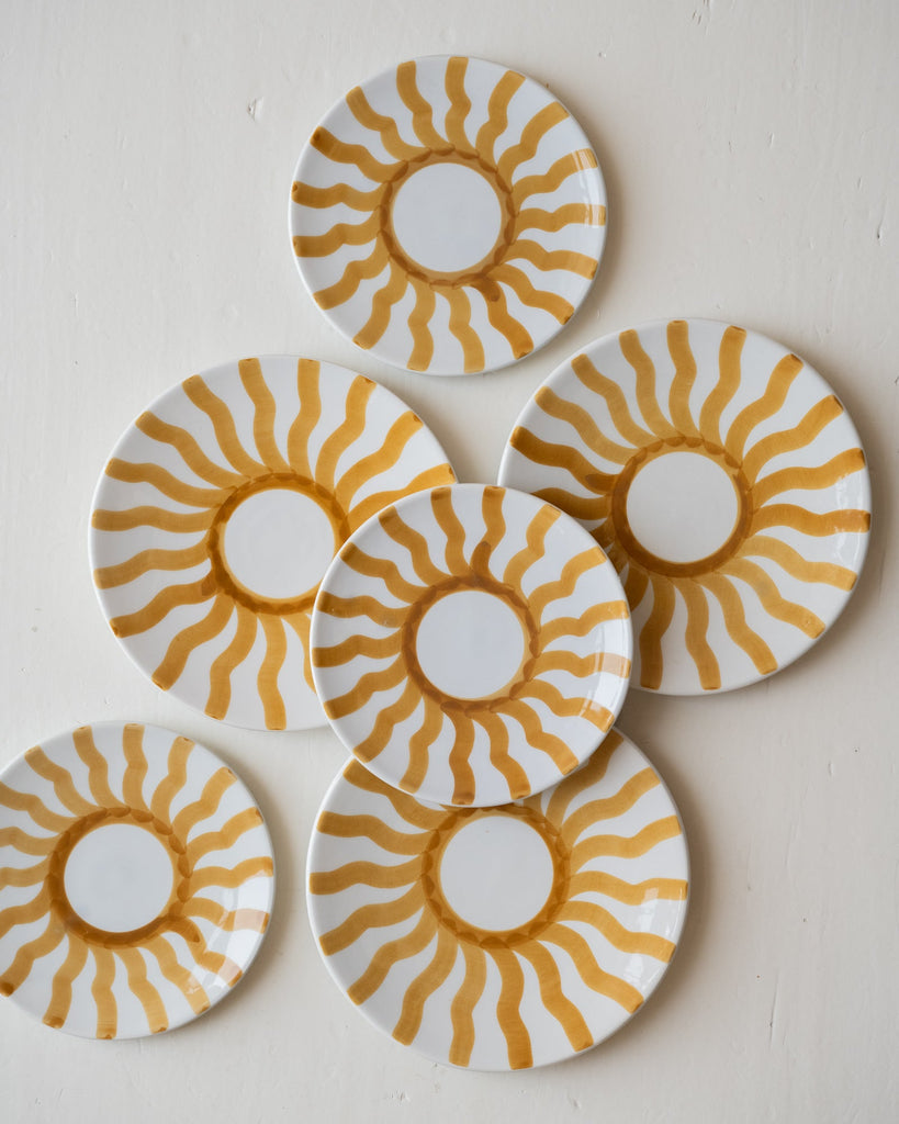 Handmade Plate Medium Yellow - Things I Like Things I Love