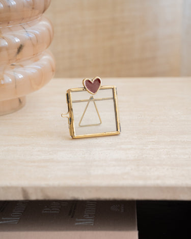 Handmade Pyar Heart Mini Frame - Things I Like Things I Love