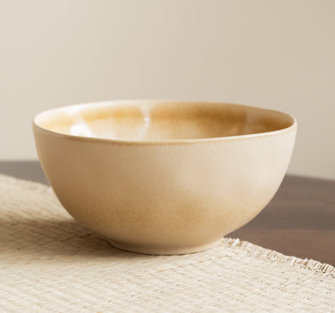 Handmade Salad Bowl Livia Champagne - Things I Like Things I Love