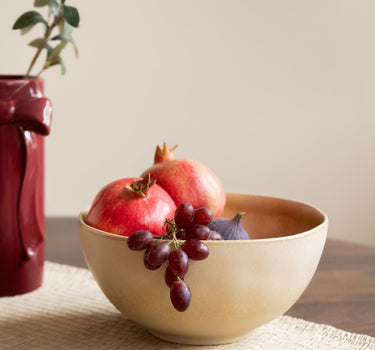 Handmade Salad Bowl Livia Champagne - Things I Like Things I Love