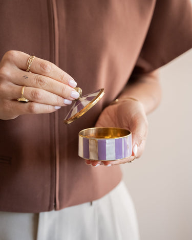 Handmade Scarlett Circus Box Lilac - Things I Like Things I Love