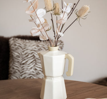 Handmade Vase Percolator Beige - Things I Like Things I Love