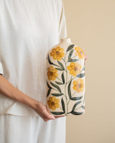 Hangeschilderde Deco Vaas Bloem Aurelia - Things I Like Things I Love