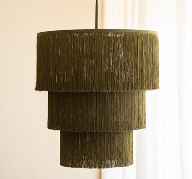 Hanglamp Malaika Franjes Groen - Things I Like Things I Love