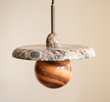 Hanglamp Tivoli Marmer Leila Bruin - Things I Like Things I Love