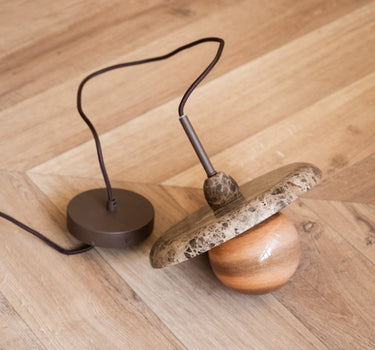 Hanglamp Tivoli Marmer Leila Bruin - Things I Like Things I Love